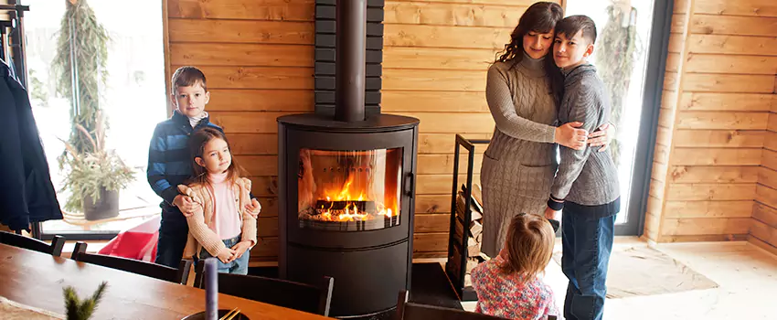 Morso Cast Iron Fireplace Insert Installation in Pearl River, New York