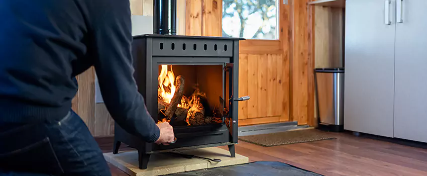 Open Hearth Wood Fireplace Installation in Pearl River, NY