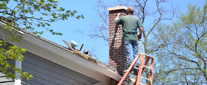 Vinyl and PVC Chimney Flashing Installation in Pearl River, NY